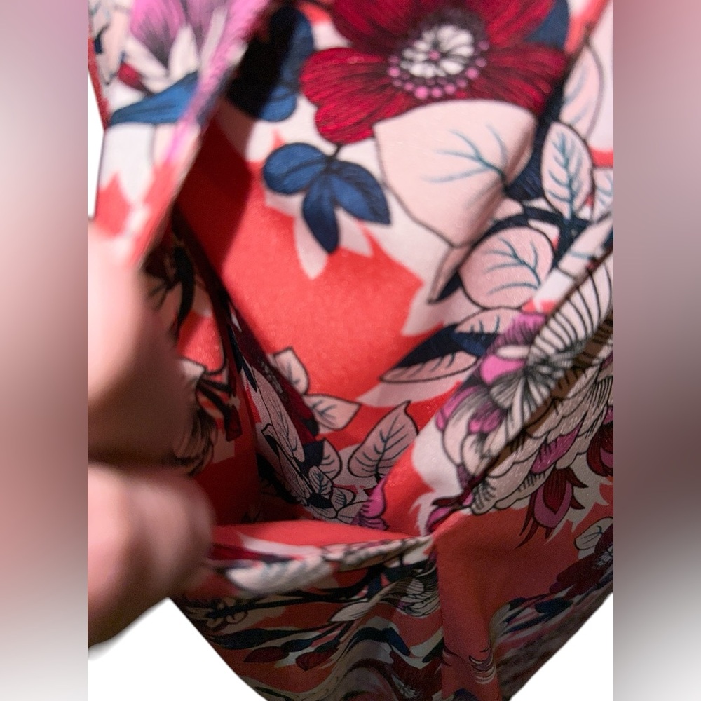 Yumi Kim Cleo Floral Faux Wrap Maxi Dress size Medium New with tags - Picture 4 of 13